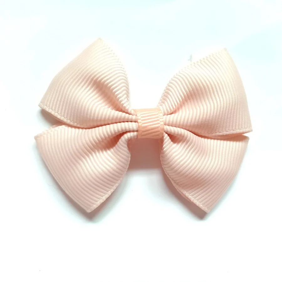 4PCS girls children hair clip ribbon bows hairclips kids hairpin accessories women headwear pins Barrettes bowknot |