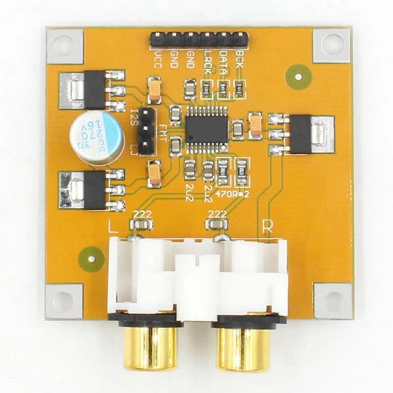 Плата ЦАП PCM5102 анализатор аудиоспектра I2S плеер за пределами ES9023 для Raspberry Pi DAC |