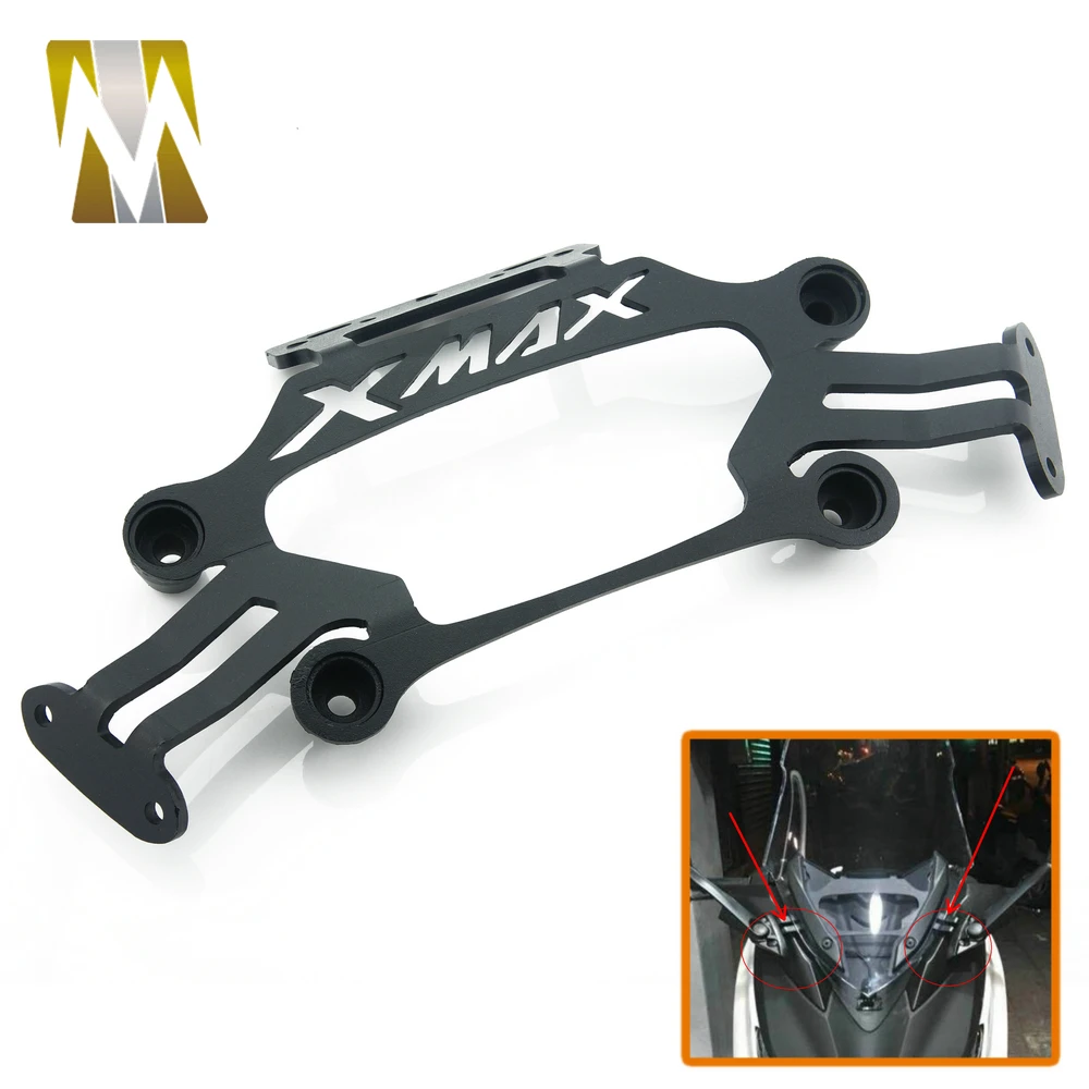 Модифицированный для Yamaha XMAX X MAX 250 300 передняя подставка держатель смартфона