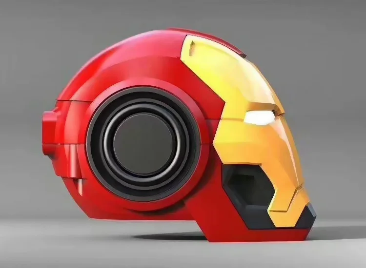 Железный человек беспроводной Bluetooth динамик портативный динамик сабвуфер Marvel мультфильм Мини soundbox с TF USB компьютер громкий динамик