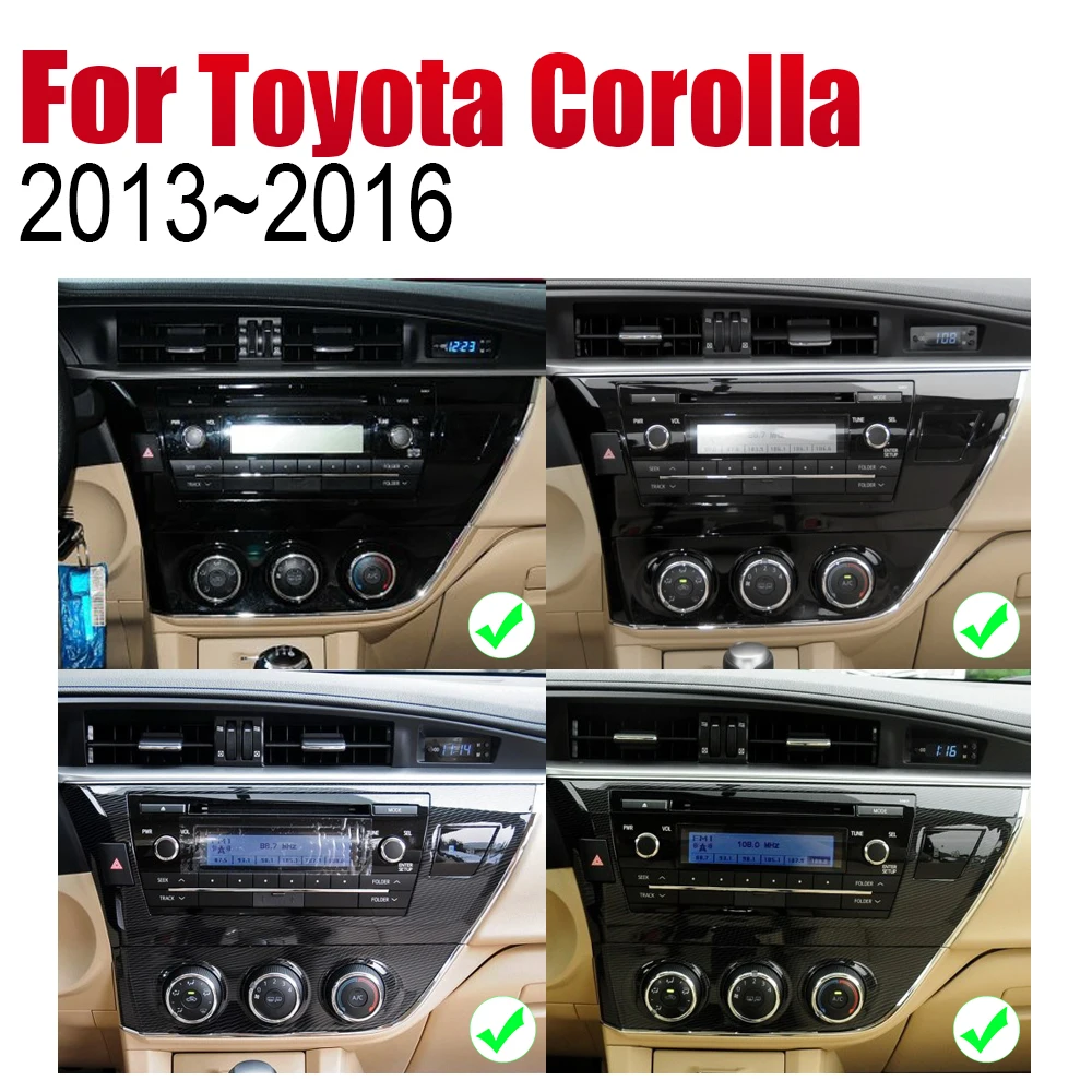 For Toyota Corolla 2013~2016 2din Car Accessories Android Multimedia DVD Player GPS Navigation Radio System DSP Stereo Head Unit |