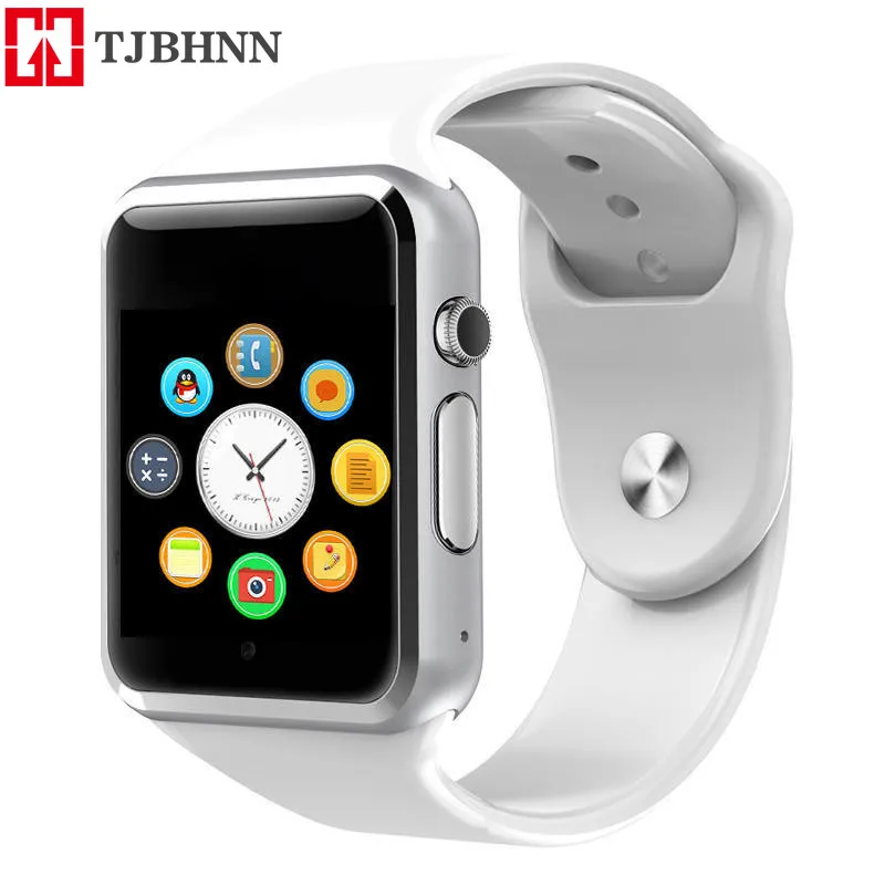 A1 наручные часы Bluetooth Смарт Спорт Шагомер поддержка SIM TF карты для Android смартфон