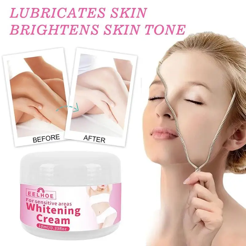 

50g Bleaching Face Body Lightening Cream Underarm Whitening Private Armpit Body Cream Legs Whitening Parts Cream Knees