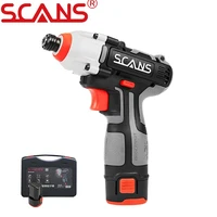 scans sc2121 professional tool 12v cordless lithium impact driver impact screwdriver wrench power tools