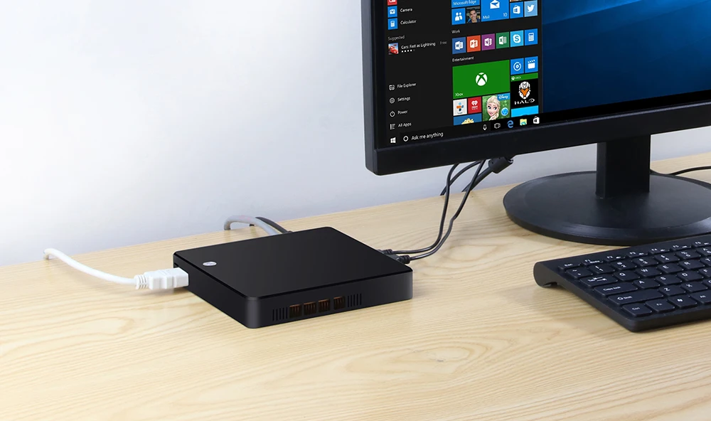 Пластмассовый модуль Windows XP мини ПК Celeron 1007U 1,50 ГГц Мини компьютер Pentium 2117U HDMI wifi HTPC ТВ коробка ультра тонкий ПК