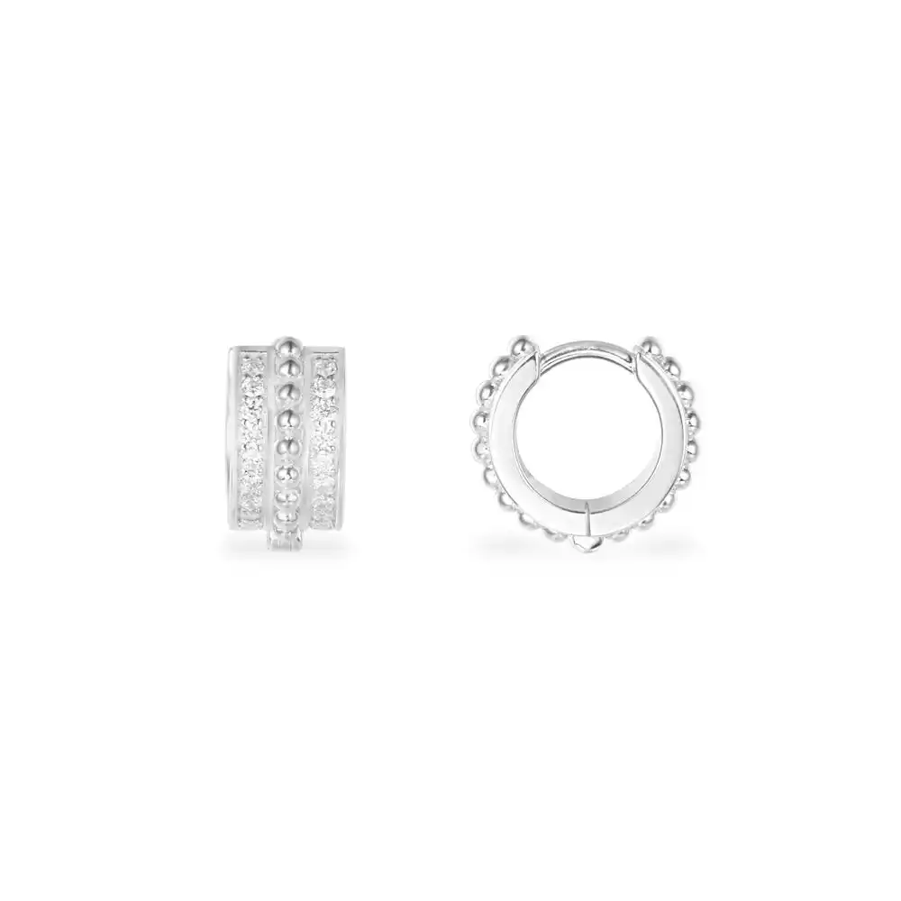 

2020 Fashion High Quality New Arrow Single Circle Fashion Round Bead Earrings Series Female Original Simple Charm Jewelry