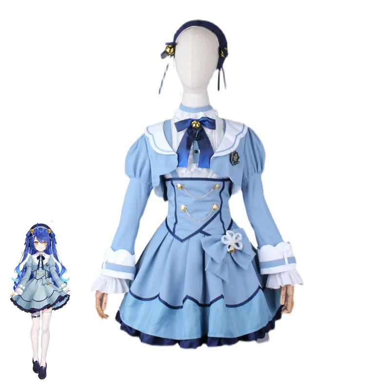 

Hololive VTuber Amamiya Kokoro Cosplay Costumes Women Cute Dress Fancy Outfits Halloween Carnival Uniforms Custom Made