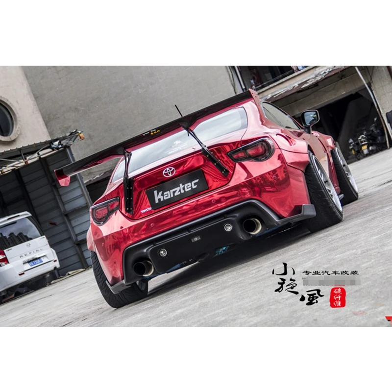 Углеродное волокно/Неокрашенный Черный стекловолокнистый материал G стиль GT 86 BRZ задний спойлер, крыло, багажник для Subaru BRZ для Toyota 86 GT86