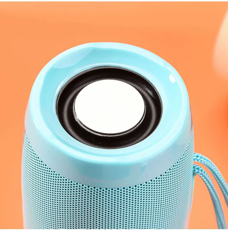 Портативный Bluetooth динамик светодиодный беспроводной динамик s 10 Вт 3D стерео музыка объемный сабвуфер Поддержка FM TF карта внешний динамик