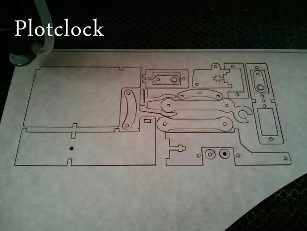 Plotclock Xiaojian Clock Manipulator Open Source Writing and Drawing DIY Robot Maker | Инструменты