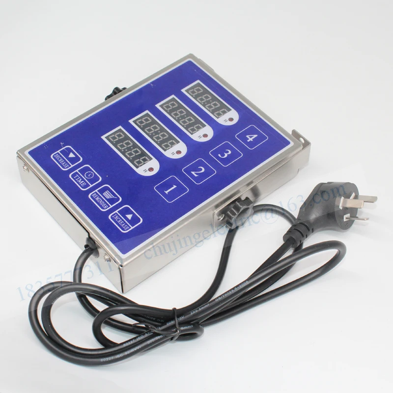 Кухонный таймер с четырьмя каналами 4-канальный напоминанием секундомером для