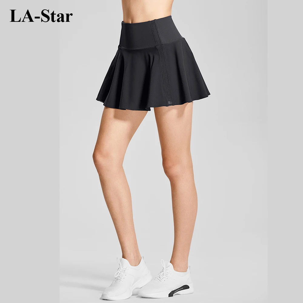 

Women's Active Sport Skirted Shorts Pleated Tennis Golf Skirt with Pockets