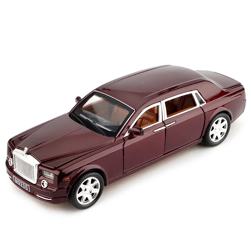 

Spot Rolls car model simulation alloy 1/24 Phantom six-door car ornaments Les Boys children's toys
