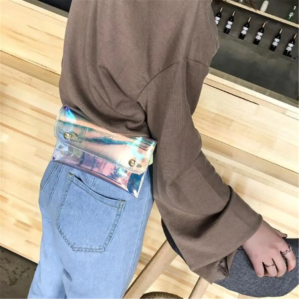 DUODUOMI модные пляжные Fanny поясная сумка Для женщин через плечо милые прозрачные