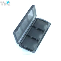 yuxi 6 in 1 plastic storage box case card cartridge holder case for nintendo new 3ds xl ll 2ds game cards