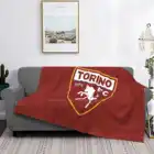 Одеяло Torino с логотипом кондиционера, мягкое светильник легкое тонкое одеяло, футбольный мяч