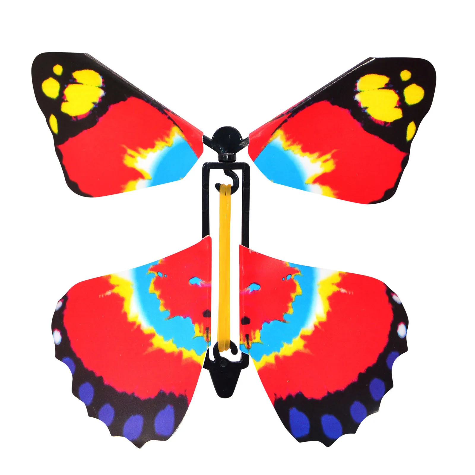 

fidget toys prank Wrap Magic Flying Butterfly Clockwork Rubber Band Powered Butterfly juguetes de los nios