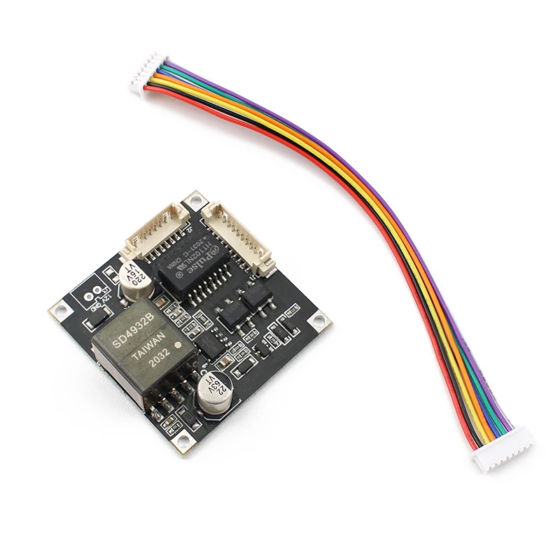 Плата модуля PoE для сетевых IP-камер видеонаблюдения 48 В до 12 IEEE802.3af 1 5 А выход 15 Вт |