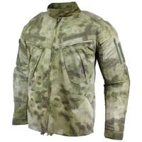 tactical jacket outdoor mountaineering sports coat mens fishing long sleeved shirt work clothes autumn camouflage top