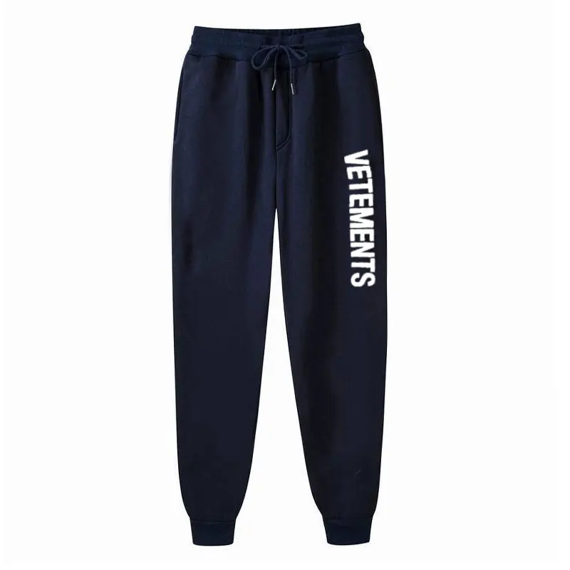 

2021 Men's Sports Pants VETEMENTS Printed Jogging Pants Sports Pants Pocket Outdoor Hiking Running Pants Streetwear Sports Pants