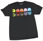 Мужская футболка Pac Man с изображением призраков их выцветающих отражений
