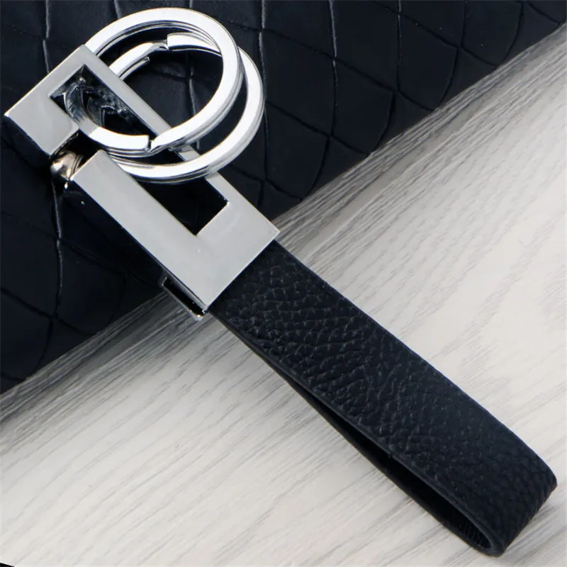 

Creative Car Leather Keychain Hanging Waist Simple Steampunk Key Chain Pendant For Men Women Friend Gift