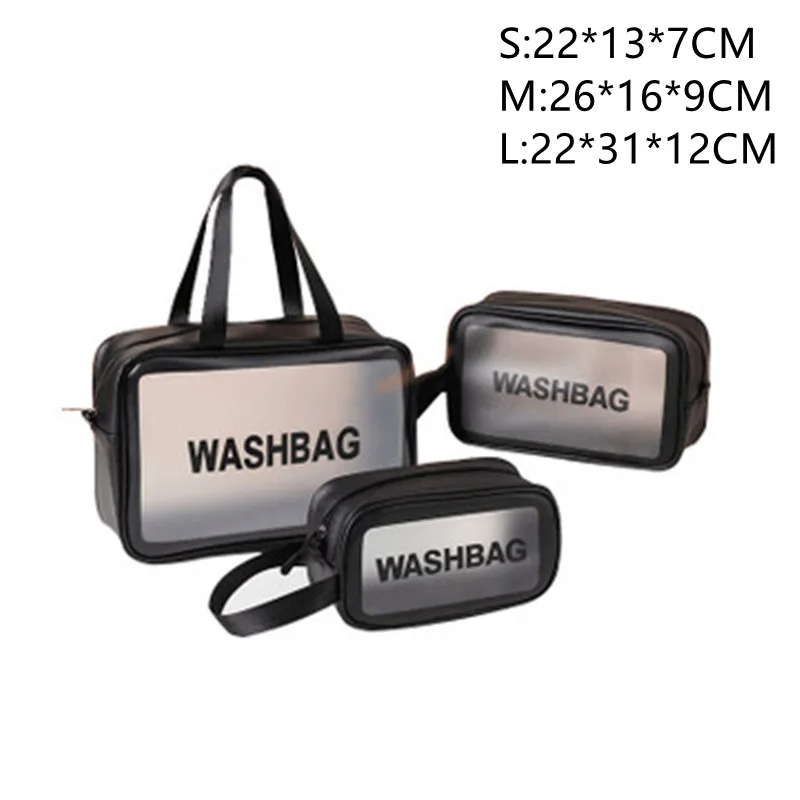 

Pu Frosted Waterproof Storage Bag Cosmetic Skin Care Products Storage Bag Desktop Finishing Storage Bag