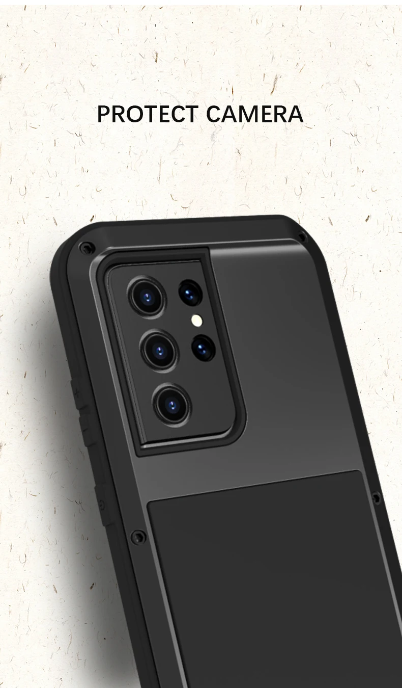 for samsung galaxy s21 s20 s10 s10e 5g case love mei shock dirt proof water resistant metal armor cover coque for s21 ultra plus free global shipping