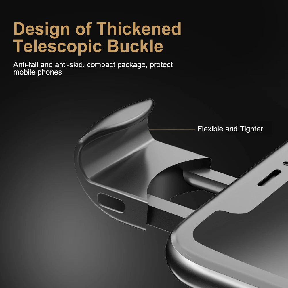 Вращающийся на 360 ° регулируемый держатель для телефона верховой езды