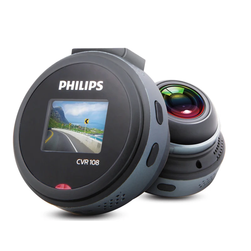 Оригинальный скрытый Автомобильный видеорегистратор Philips 100%