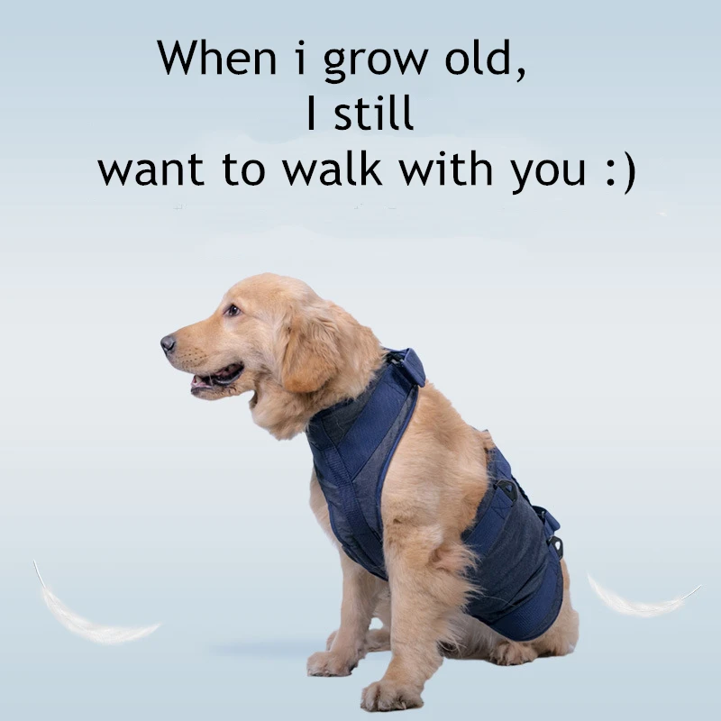 ПЭТ защита для пожилых собак подъемная Опора Полезная помощь ремни с ручкой