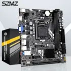 Материнская плата LGA 1155 для настольного компьютера, поддержка процессора Intel Core I3 I5 I7, DDR3, память до 16 ГБ, базовая пластина для ПК, планка, LGA1155 H61