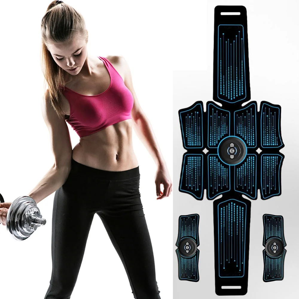 EMS мышц брюшного тренажер оборудования для фитнеса Упражнения стимулятор