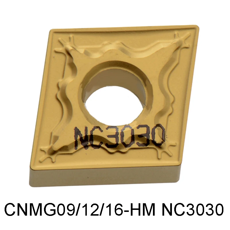 

Оригинальный CNMG120404-HM NC3030 CNMG090304 CNMG120408-HM NC3030 CNC технологическая сталь CNMG 120404 120408 карбидная вставка для токарного станка инструменты