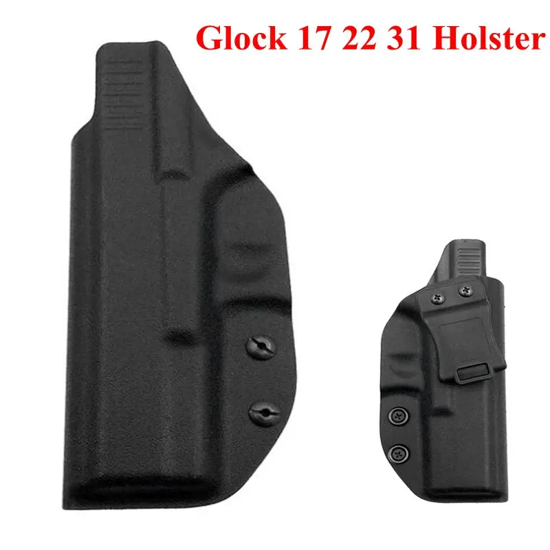 Тактический Kydex кобура iwb для Glock 17 22 31 пистолет внутри пояс скрытый пистолета