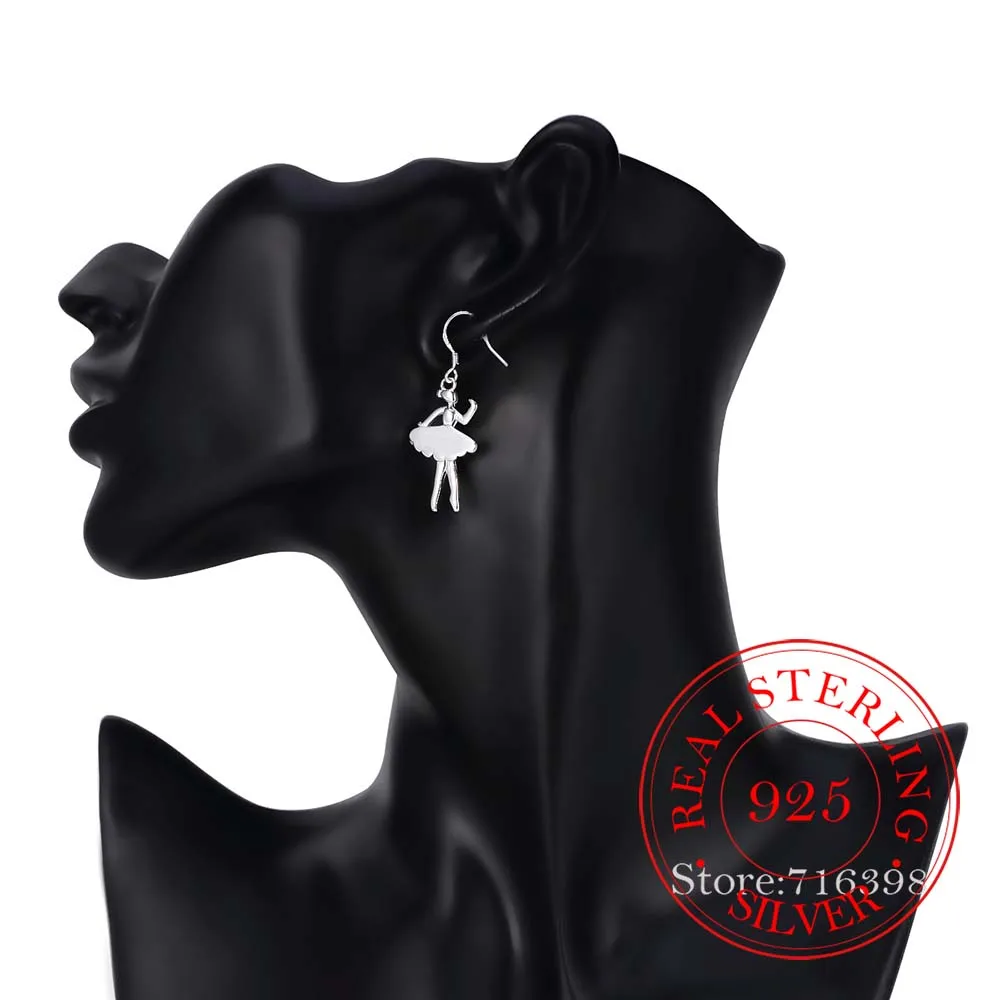 

925 Sterling Silver Earring Korean Tassel Vintage Goddess Long Dangle Earrings For Women Girls 2020 Engagement Wedding Jewelry