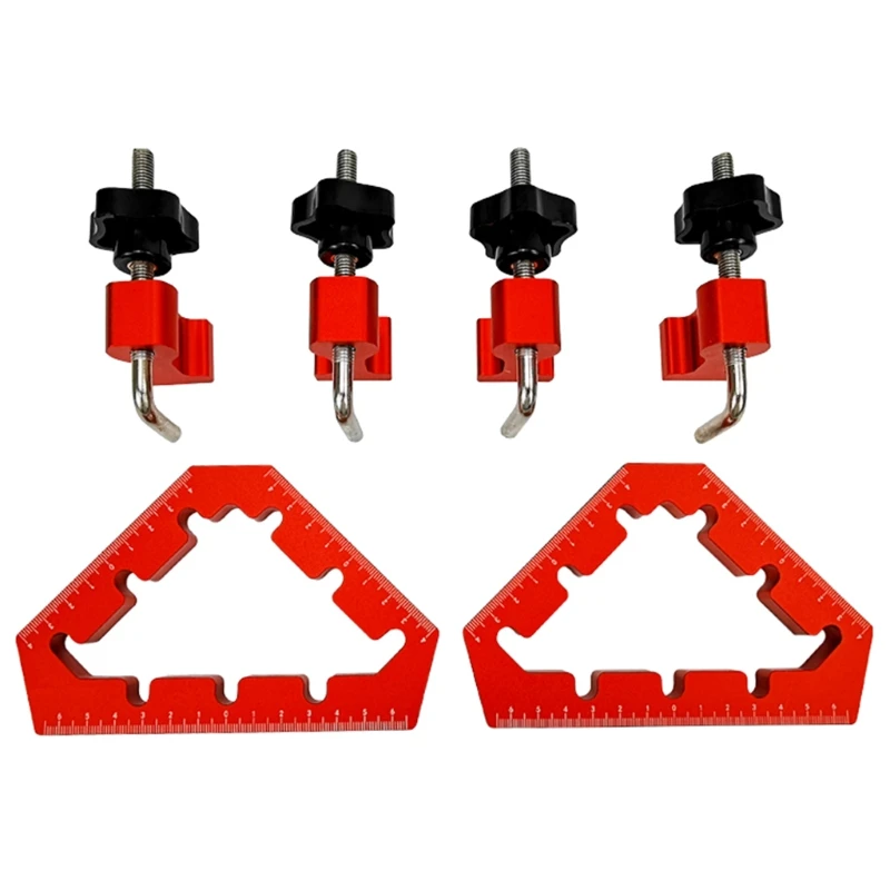 

Multifunctional 45° 90° L-shaped Auxiliary Fixture for Photo Frames Outer Corner