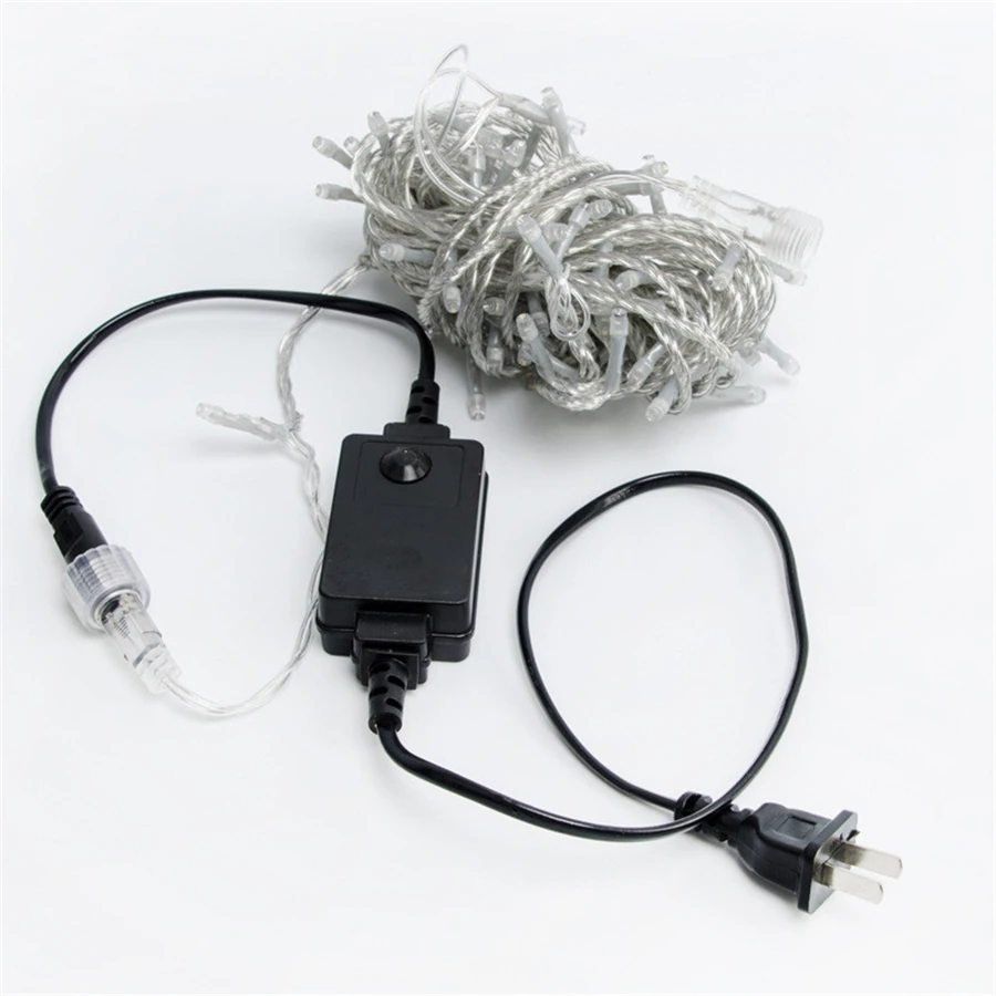 

Outdoor Lighting 24V Led Holiday Garland Lights Christmas Wedding Party Garden Home Patio Fairy Lights String Decoration