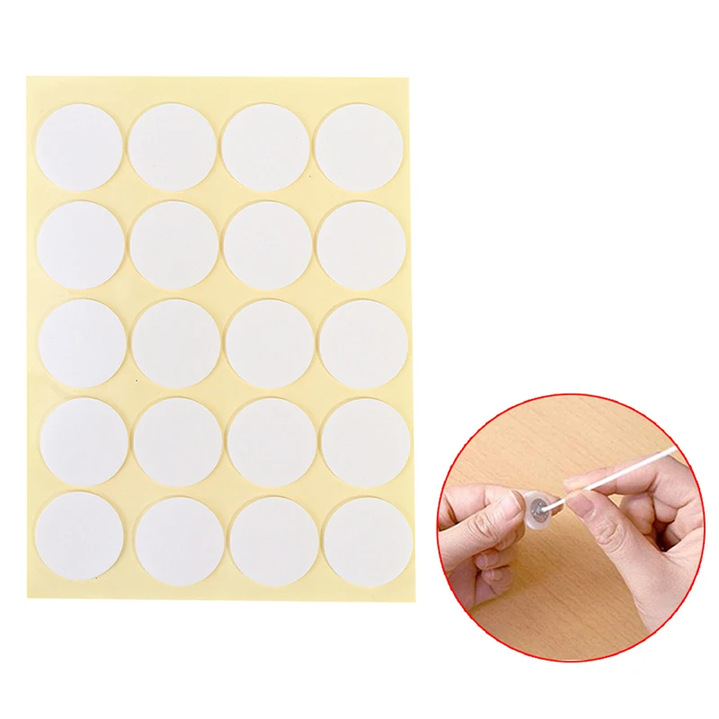 

New 100pcs Candle Wick Stickers Heat Resistance Candle Making Sticker Adhesive