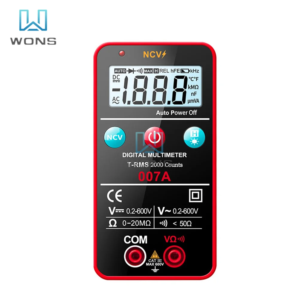 007A полностью автоматический мультиметр для обслуживания дома электрика с