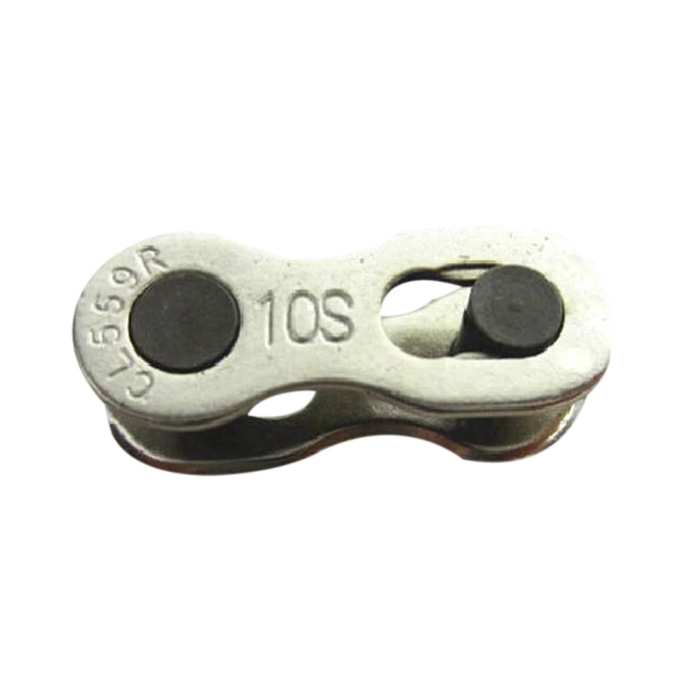 

10pair Bicycle Equipment Link Silver Joint Reusable Durable Metal Bike Chain Connector Quick Master For 6S/7S/8S/9S/10S Speed