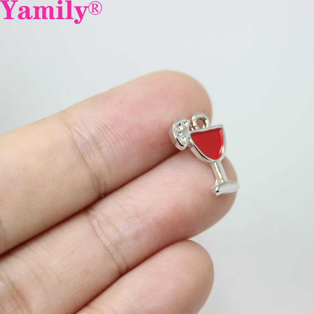 15 шт./12x15 мм тропическая фотосессия сплав плавающий Подвеска для коктейлей|floating