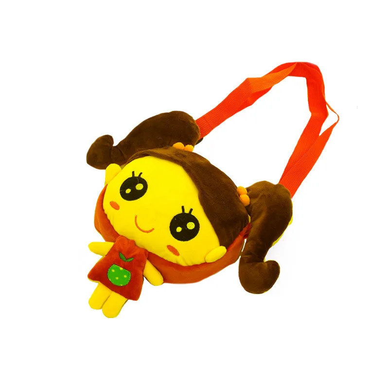 Plush Crossbody Shoulder Bag Daily Use Card Snacks Pouch Cellphone Holder Cute Cartoon Princess Doll Gift Girls Mini Travel Bag | Игрушки и