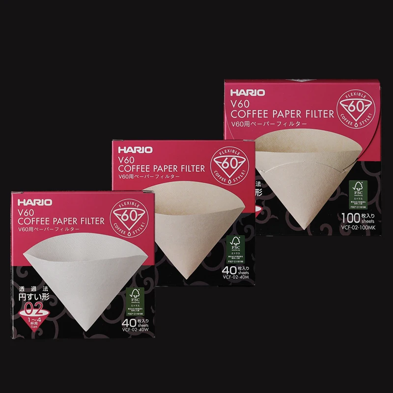 Hario V60 фильтровальная кофейная бумага 1 4 чашки для специализированного кафе