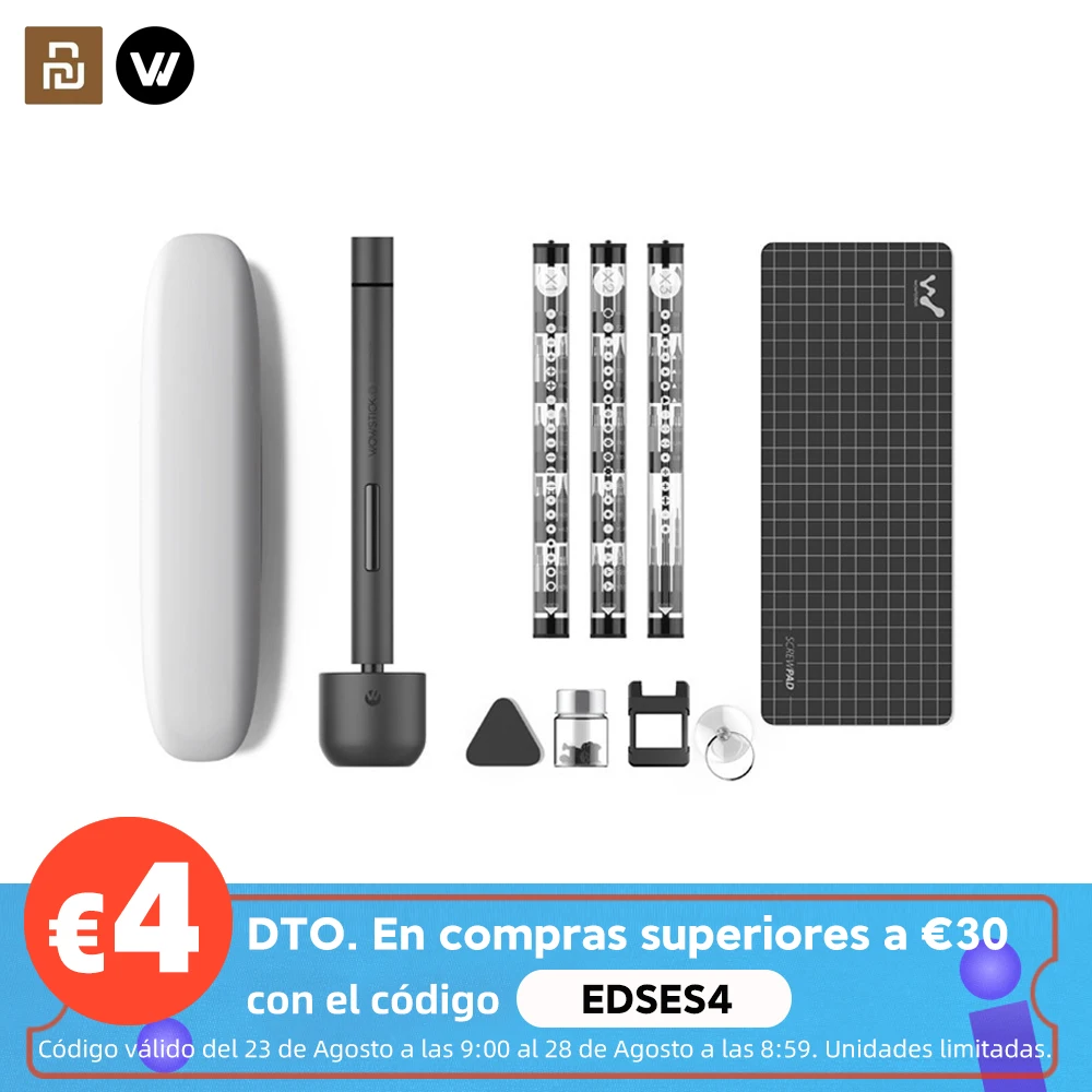 Аккумуляторная электрическая отвертка Wowstick 1F Pro 64 в 1 Набор прецизионных отверток
