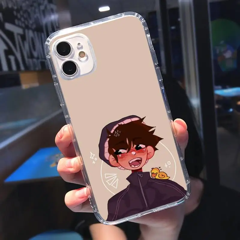 

Dream Smp Phone Case Transparent for iPhone 11 12 mini pro XS MAX 8 7 6 6S Plus X 5S SE 2020 XR