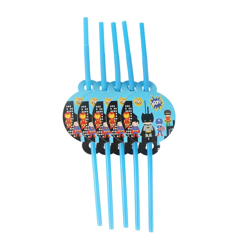 Одноразовая посуда для вечеринки супергероев Мстители тарелка чашка скатерть