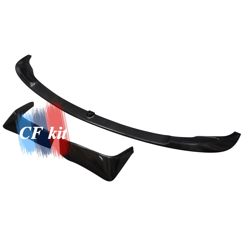 CF комплект углеродного волокна передний бампер губы разветвители спойлер для BMW 4