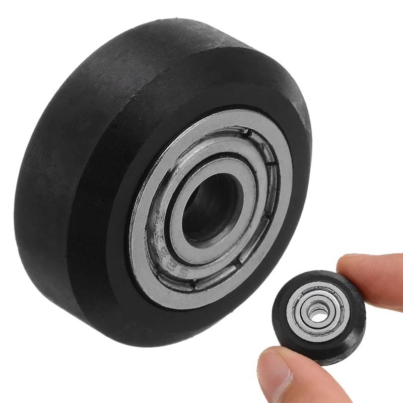 3D принтер шкив из углеродистой стали Пассивный круглый ролик шариковый