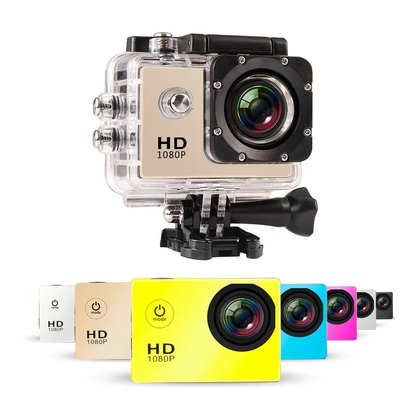 Мини экшн камера 1080P HD аудио рекордер микро Спортивная подводная видеокамера с